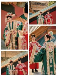 Hanfu Wedding Dress Heavy Industry Dress Ancient Hanfu Bridal Wedding Dress